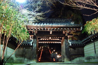 京都嵐山花灯路2010　山門